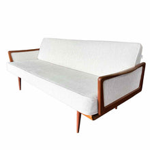 Load image into Gallery viewer, Modern Teak  Sofa