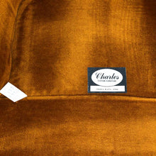 Load image into Gallery viewer, Burnt Orange Velvet Chair