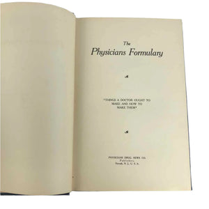Physicians Formulary Book