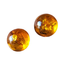 Load image into Gallery viewer, Amber Stud Earrings