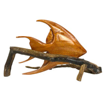 Load image into Gallery viewer, Carved Wooden Fish Sculpture