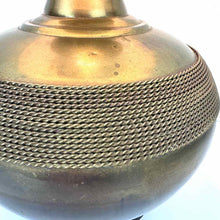 Load image into Gallery viewer, Braided Brass Lamp
