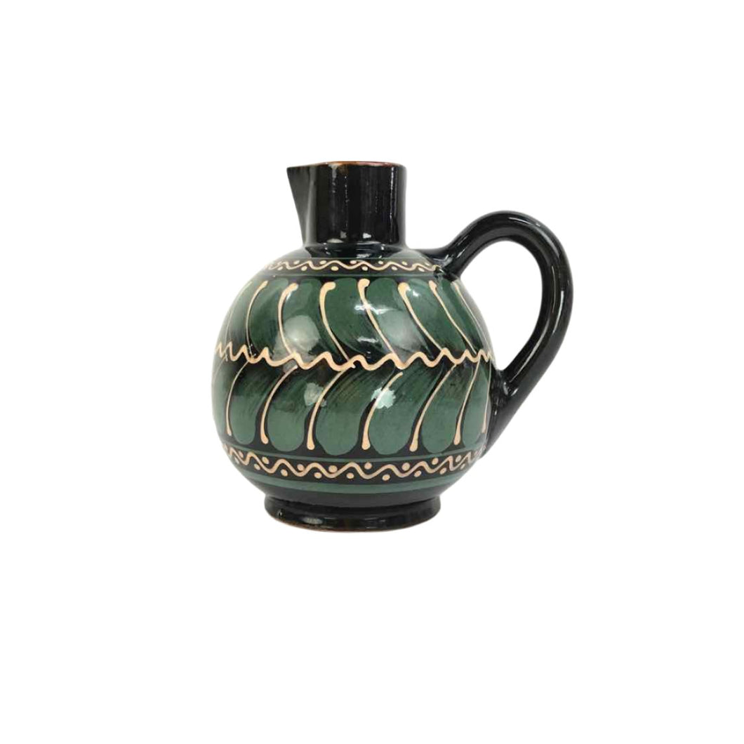 Painted Pottery Pitcher