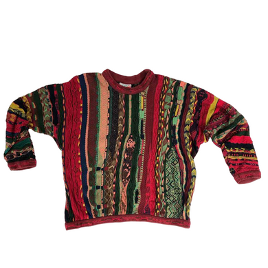 Textured 1980s Sweater