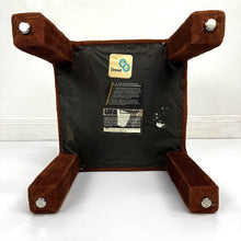 Load image into Gallery viewer, Brown Upholstered Parsons Stool