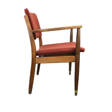 Load image into Gallery viewer, Modern Walnut Arm Chair