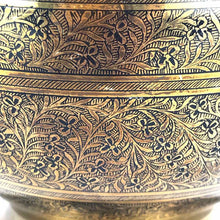 Load image into Gallery viewer, Engraved Brass Urn Planter