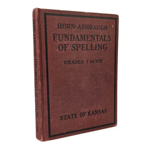 Load image into Gallery viewer, Fundamentals of Spelling Book