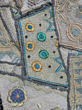 Load image into Gallery viewer, Indian Patchwork Zari Tapestry