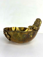 Load image into Gallery viewer, Brass Santa Bowl