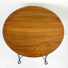 Load image into Gallery viewer, Oak &amp; Metal Table