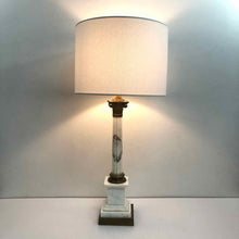 Load image into Gallery viewer, Italian Marble Table Lamp