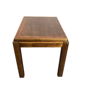 Modern Walnut End Table