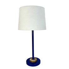 Load image into Gallery viewer, Blue Metal Lamp