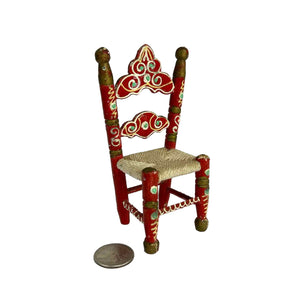 Painted Doll House Chair