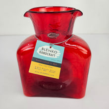 Load image into Gallery viewer, Ruby Red Glass Water Bottle
