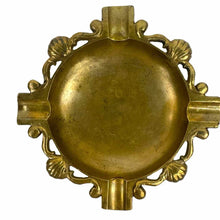 Load image into Gallery viewer, Brass Shell Ashtray