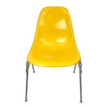 Load image into Gallery viewer, Modern Yellow Fiberglass Shell Chair