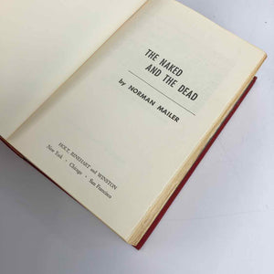 The Naked and the Dead Book