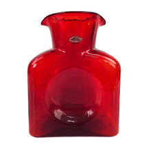 Load image into Gallery viewer, Ruby Red Glass Water Bottle