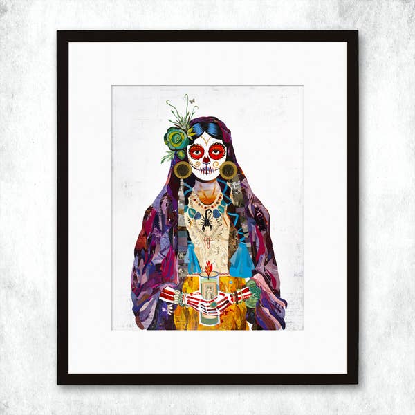 Dolan Geiman Signed Print Señorita (Violet)