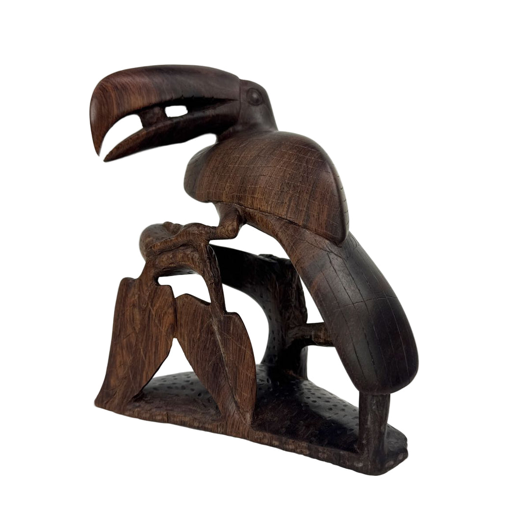 Carved Wooden Toucan Bird
