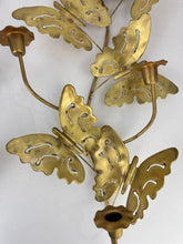 Load image into Gallery viewer, Butterfly Wall Candleholders
