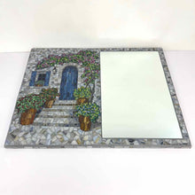 Load image into Gallery viewer, Blue Door Mosaic Mirror