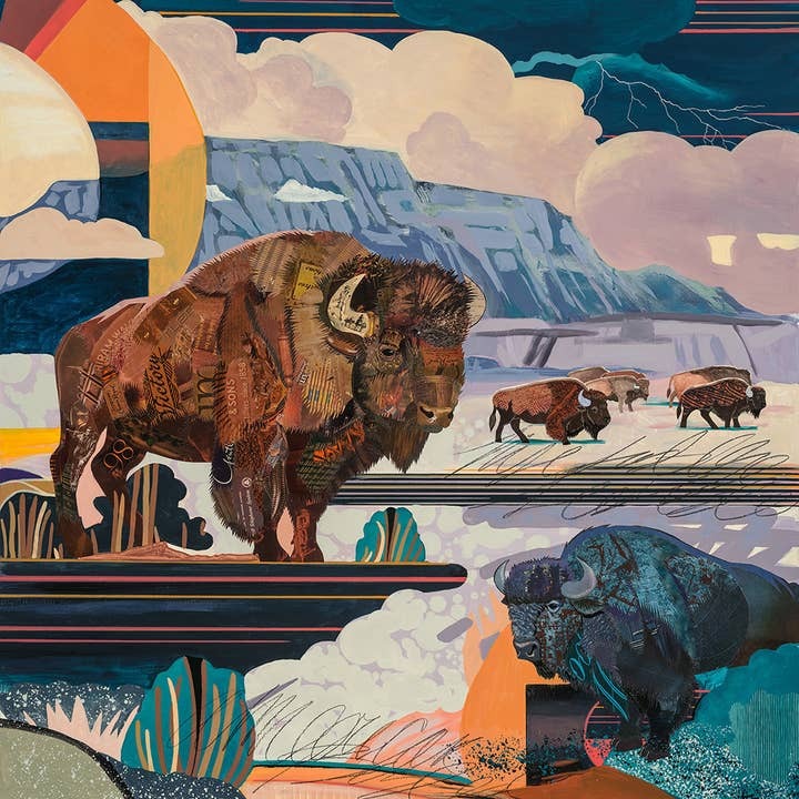 Buffalo Dreamscape Print