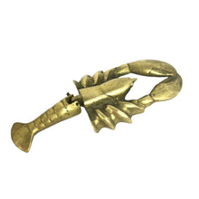 Load image into Gallery viewer, Brass Lobster Door Knocker