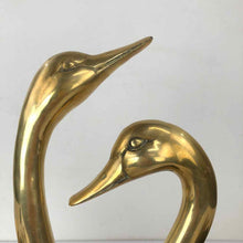 Load image into Gallery viewer, Brass Swans Planters