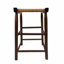 Load image into Gallery viewer, Woven Seat Stool