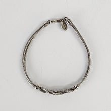 Load image into Gallery viewer, Sterling Love Knot Bracelet