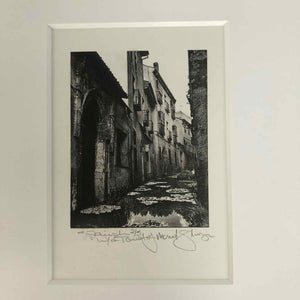 Spanish Monet Intaglio Print