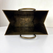Load image into Gallery viewer, Italian Brass Shopping Bag