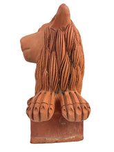 Load image into Gallery viewer, Terra Cotta Lion Sculpture