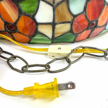 Load image into Gallery viewer, Stained Glass Swag Lamp