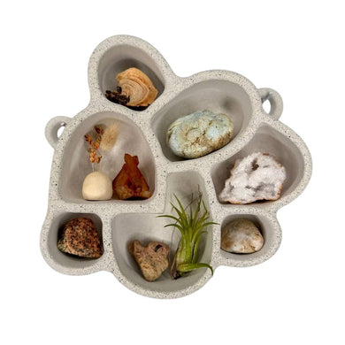 Concrete Curio Wall Shelf