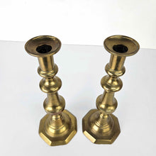 Load image into Gallery viewer, Brass Candleholders