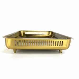 Brass Footed Tray