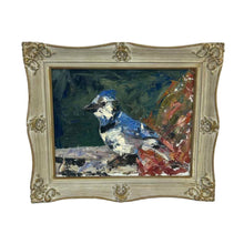 Load image into Gallery viewer, Impressionist Blue Jay Painting
