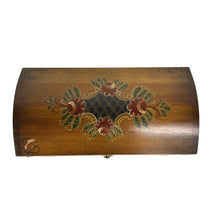Load image into Gallery viewer, Hand Painted Wooden Trunk