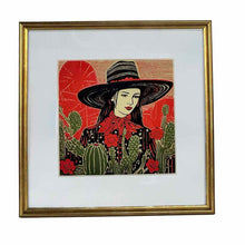 Load image into Gallery viewer, Desert Cowgirl Framed Print