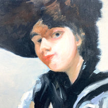 Load image into Gallery viewer, Woman in a Hat Painting
