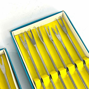 Multi Color Fondue Forks