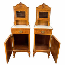 Load image into Gallery viewer, Burl Walnut Nightstands
