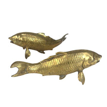 Load image into Gallery viewer, Brass Koi Fish