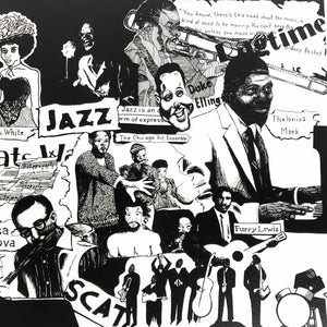 Jazz Musicians Pen & Ink Print