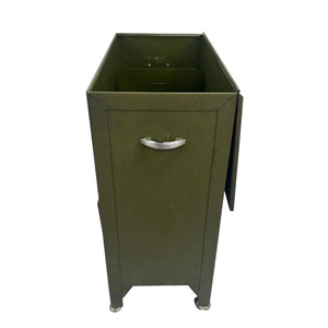 Metal File Box Cart