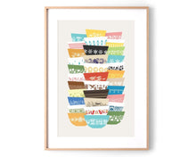Load image into Gallery viewer, Pyrex Inspired Bowls Print